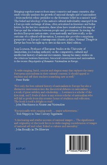 National Thought in Europe achterzijde