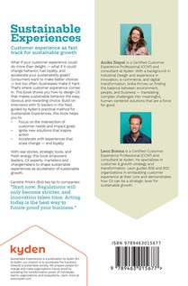Sustainable Experiences achterzijde