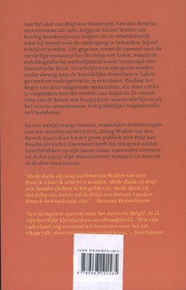 Het beleg van Laken achterzijde