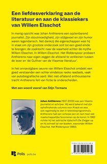 Willem Elsschot. Het Ridderspoor achterzijde