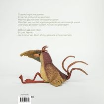 Albert de nestelaar achterzijde