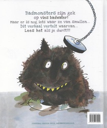 Het bad monster achterzijde