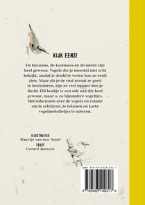 Pocket vogelboek achterzijde
