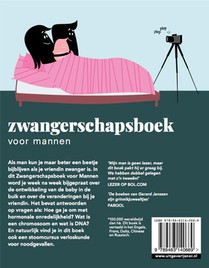 Zwangerschapsboek voor mannen achterzijde