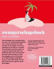 Zwangerschapsboek voor vrouwen achterzijde