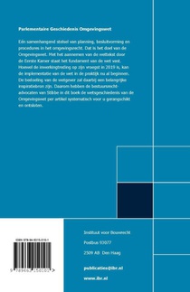 Parlementaire geschiedenis omgevingswet achterzijde