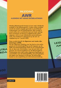 Inleiding Algemene Wet inzake Rijksbelastingen (AWR) achterzijde