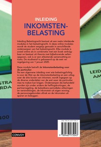 Inleiding Inkomstenbelasting achterzijde