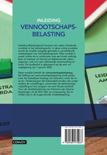 Inleiding Vennootschapsbelasting achterzijde