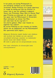 Pinkeltje in het Rijksmuseum achterzijde