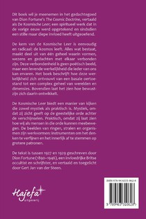 De Kosmische Leer achterzijde