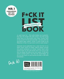 F*CK-it list book voor koppels achterzijde