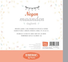 Negen maanden dagboek achterzijde