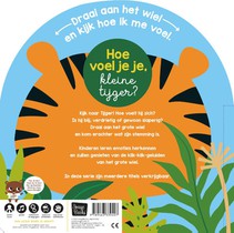 Hoe voel je je? Kleine tijger achterzijde