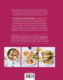 Het Healthy Habits kookboek achterzijde