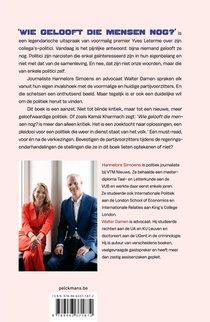 Wie gelooft die mensen nog? achterzijde