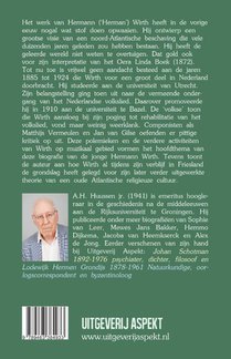 Hermann Felix Wirth 1885-1981 achterzijde