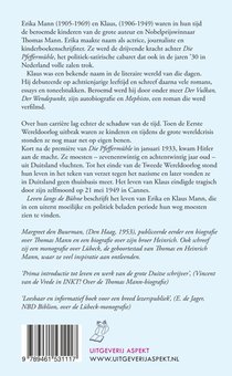 Erika en Klaus Mann achterzijde