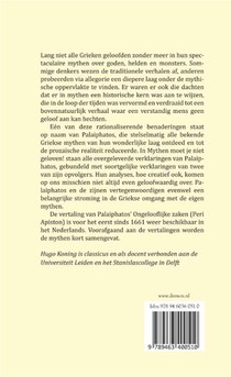 Mythen moet je niet geloven! achterzijde