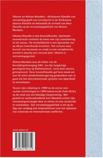 Ubuntu en Nelson Mandela achterzijde