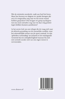 Essay over mens en existentie achterzijde