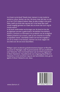 Leve de dood? achterzijde