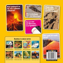 Mijn kleine boek over vulkanen en aardbevingen achterzijde