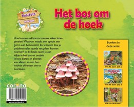 Het bos om de hoek achterzijde