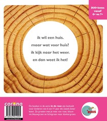 Leem, staal, hout achterzijde