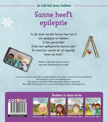 Sanne heeft epilepsie achterzijde