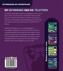 De uitvinding van de telefoon achterzijde