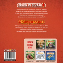 Chimpansees achterzijde