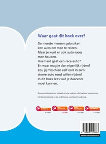 Auto-racen achterzijde