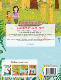 Naar het bos in de lente achterzijde