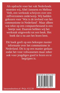 Het communisme in Nederland, vergane glorie of springlevend? achterzijde