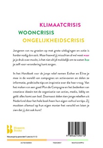 Handboek voor de jonge rebel achterzijde