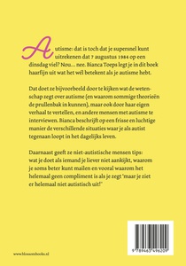 Maar je ziet er helemaal niet autistisch uit achterzijde