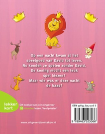 De koning der dieren achterzijde