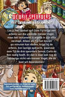 Het geheime testament achterzijde
