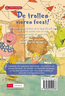 De trollen vieren feest! achterzijde