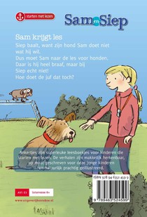 Sam en Siep - Sam krijgt les achterzijde