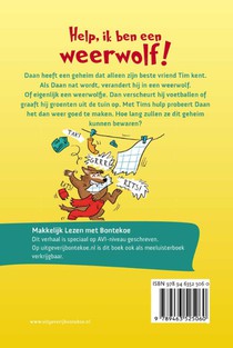 Help, ik ben een weerwolf! achterzijde
