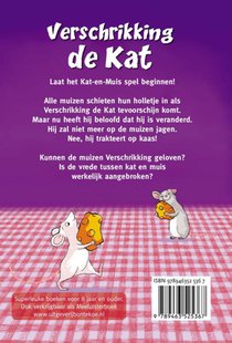 Verschrikking de kat achterzijde