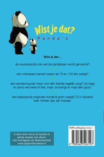 Panda's achterzijde