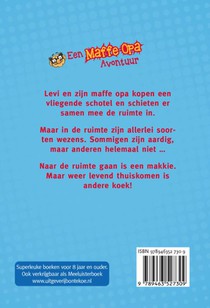 Maffe opa en de vliegende schotel achterzijde