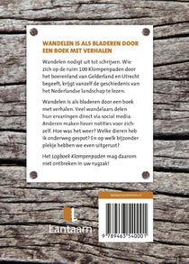 Logboek klompenpaden achterzijde