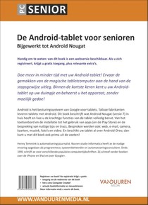 De Android tablet voor senioren achterzijde