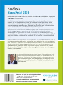 Handboek SharePoint 2016 achterzijde