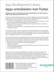 Apps ontwikkelen met Flutter achterzijde