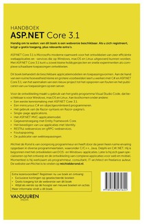 Handboek ASP.NET Core 3.1 achterzijde